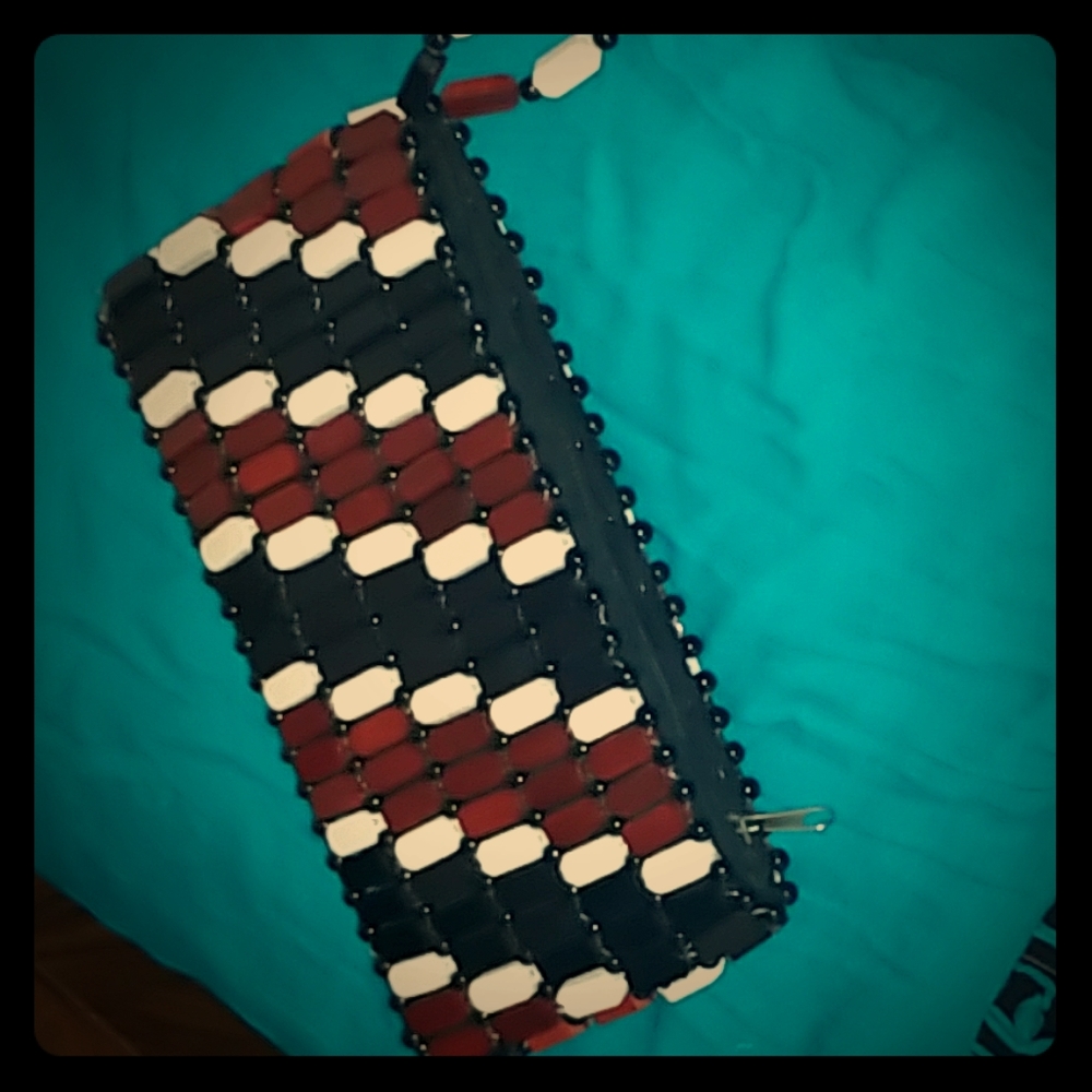 Beaded Cosmetic bag